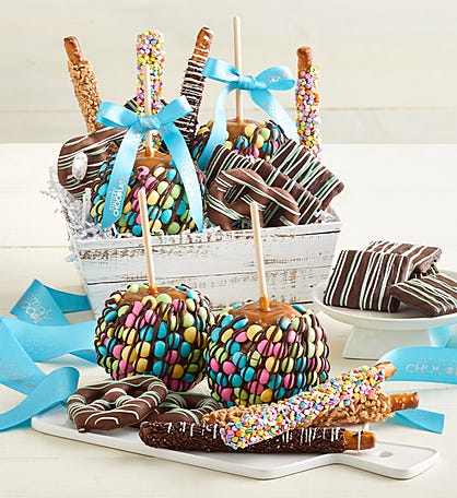 Simply Chocolate® Sumptuous Spring Snack Basket